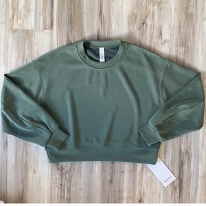 ❤️ Lululemon Perfectly Oversized Cropped Softstreme Sweater NWT